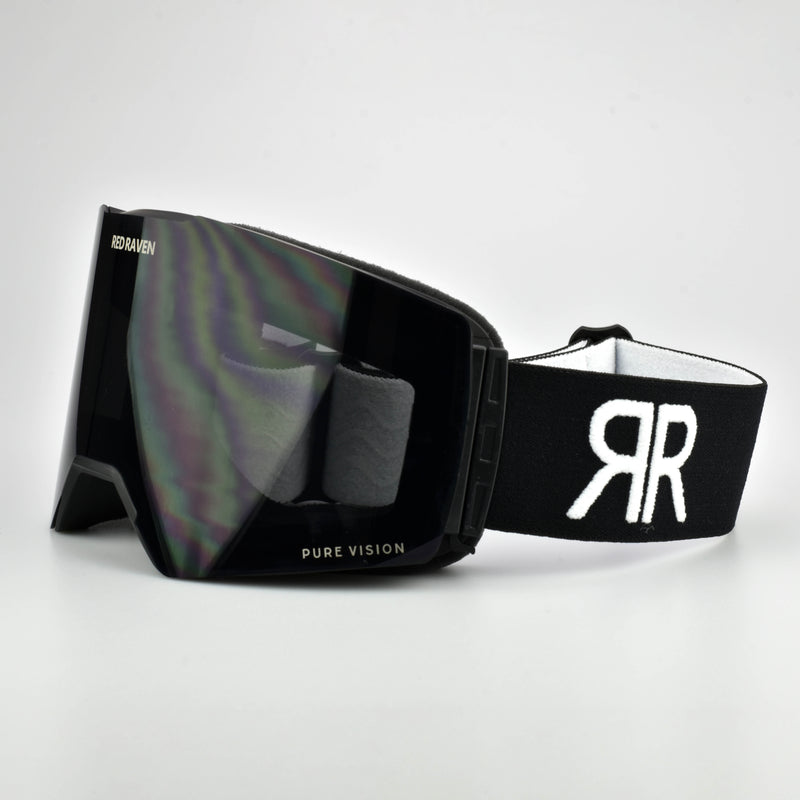 MASCHERA DA NEVE #B TOTAL BLACK 