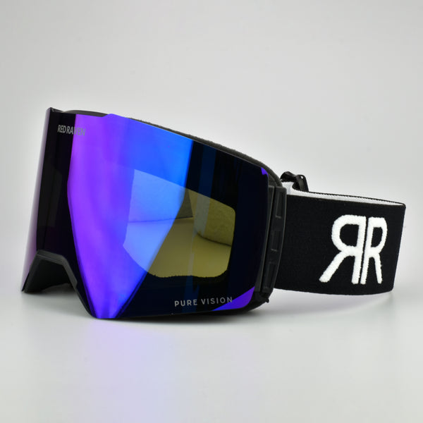 SNOW MASK #B BLACK MAUVE 