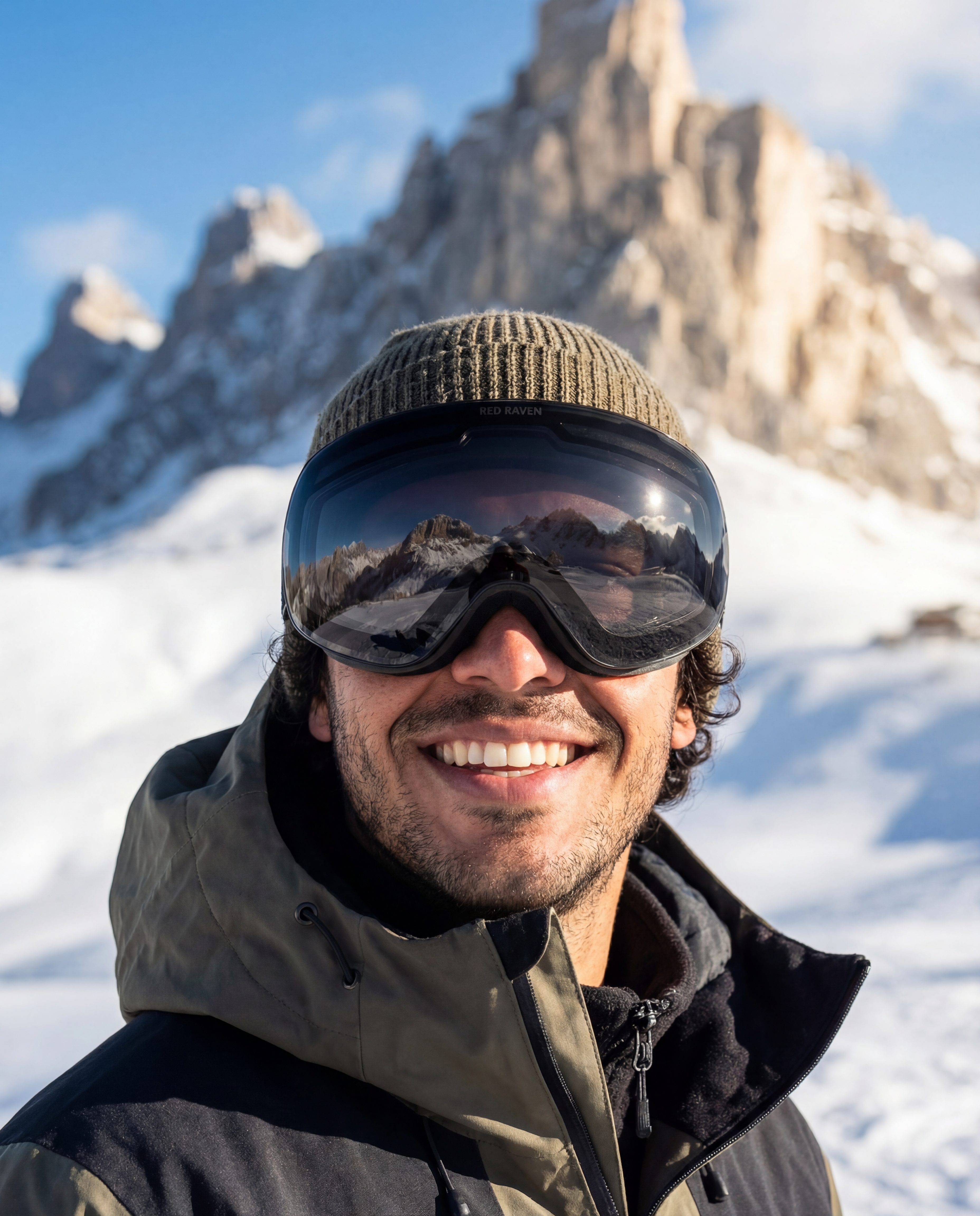 SNOW MASK #C CLEAR - PHOTOCHROMIC 