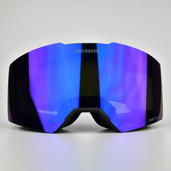 SNOW MASK #B BLACK MAUVE 
