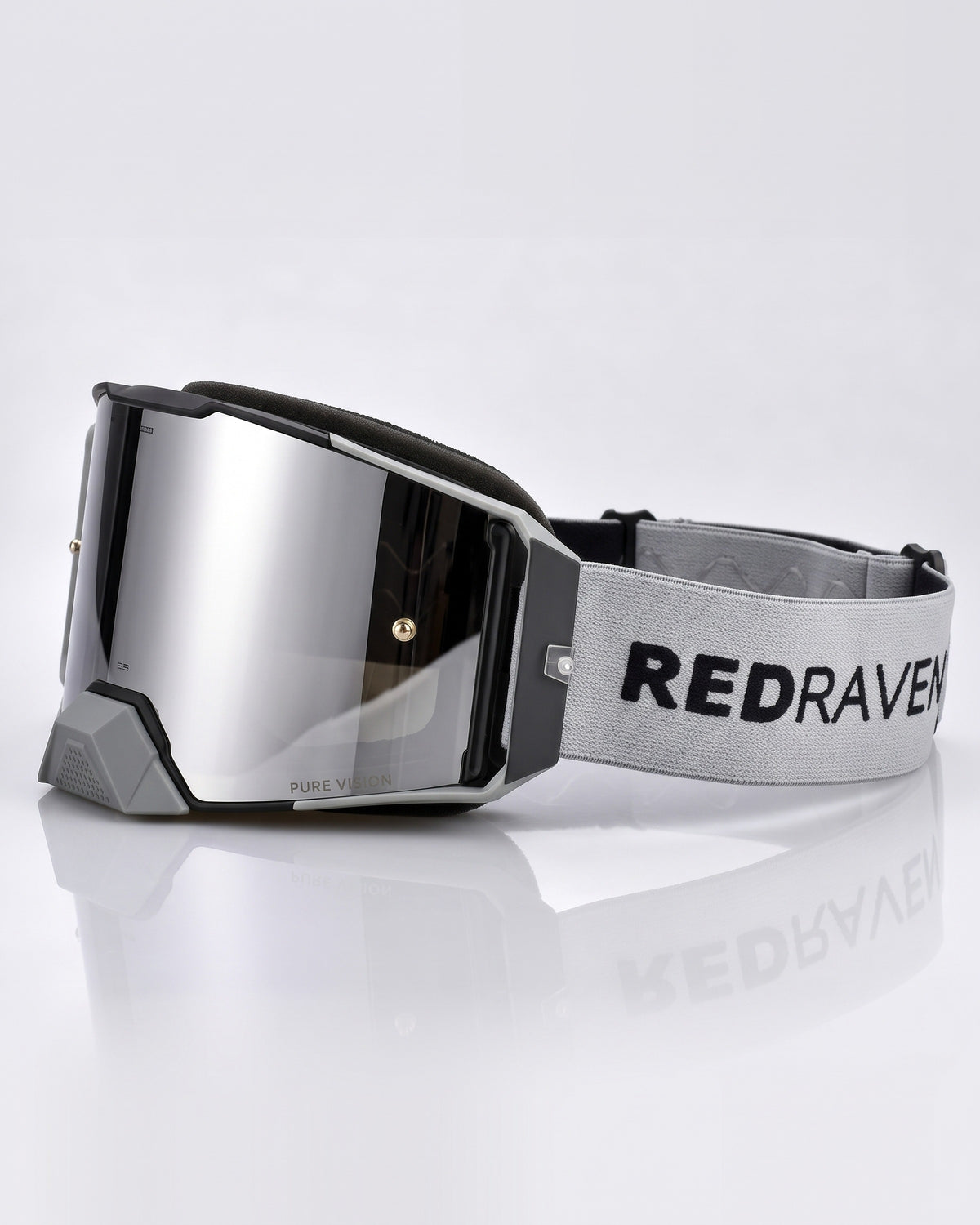 MX & ΜΤΒ MASK #R01 SILVER - Red Raven