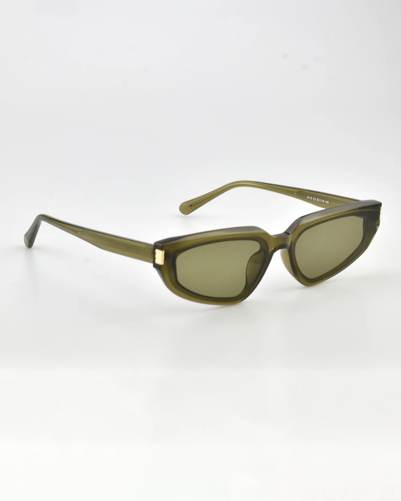 Men's Sunglasses Red Raven Green