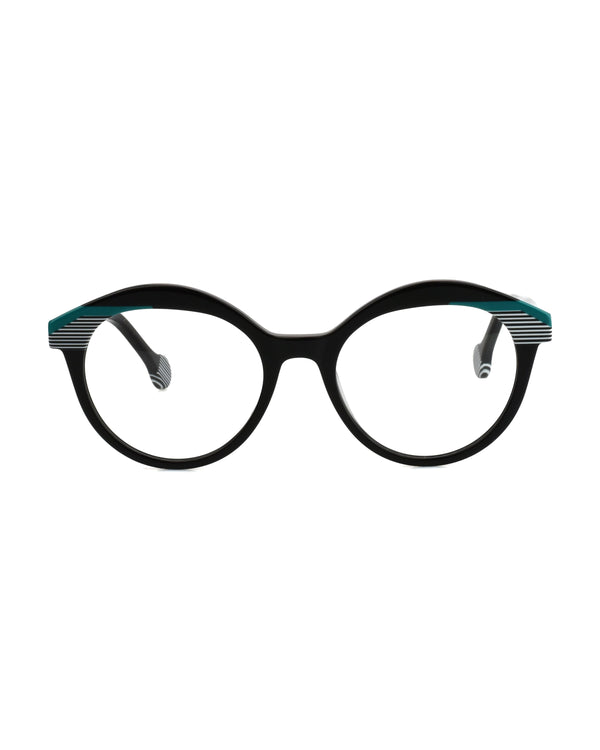 OPTICAL #004 BLACK GREEN