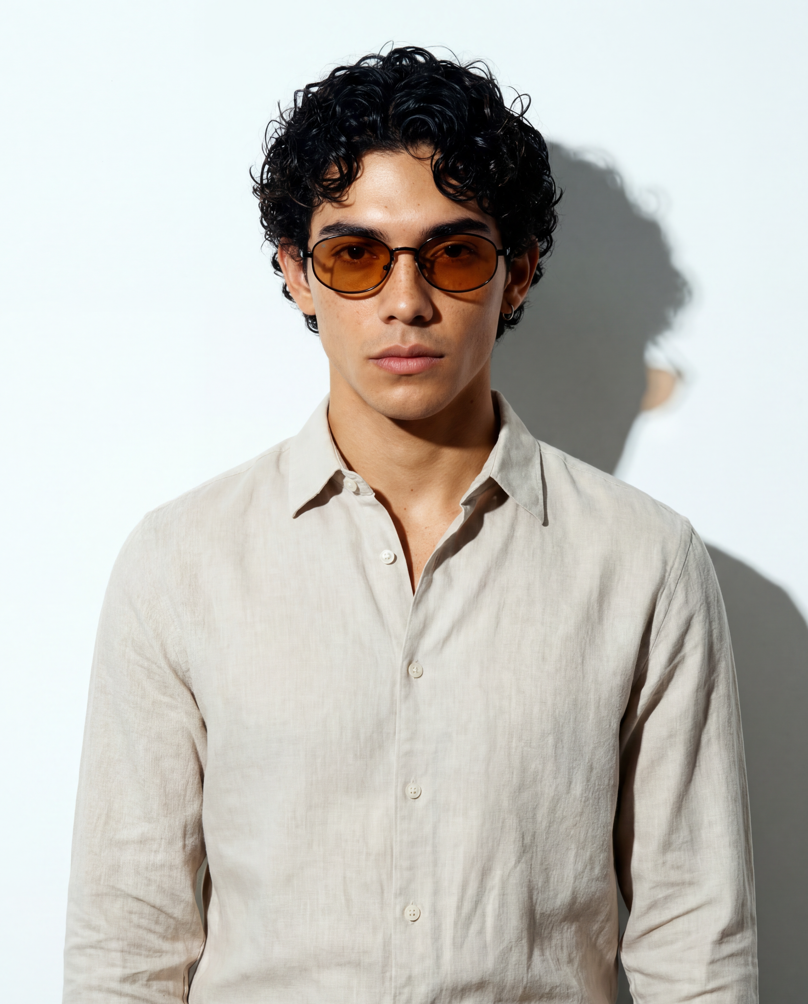 Men's Sunglasses Red Raven Black