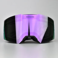 SNOW MASK #B BLACK PURPLE - PHOTOCHROMIC 