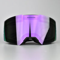 SNOW MASK #B BLACK PURPLE - PHOTOCHROMIC