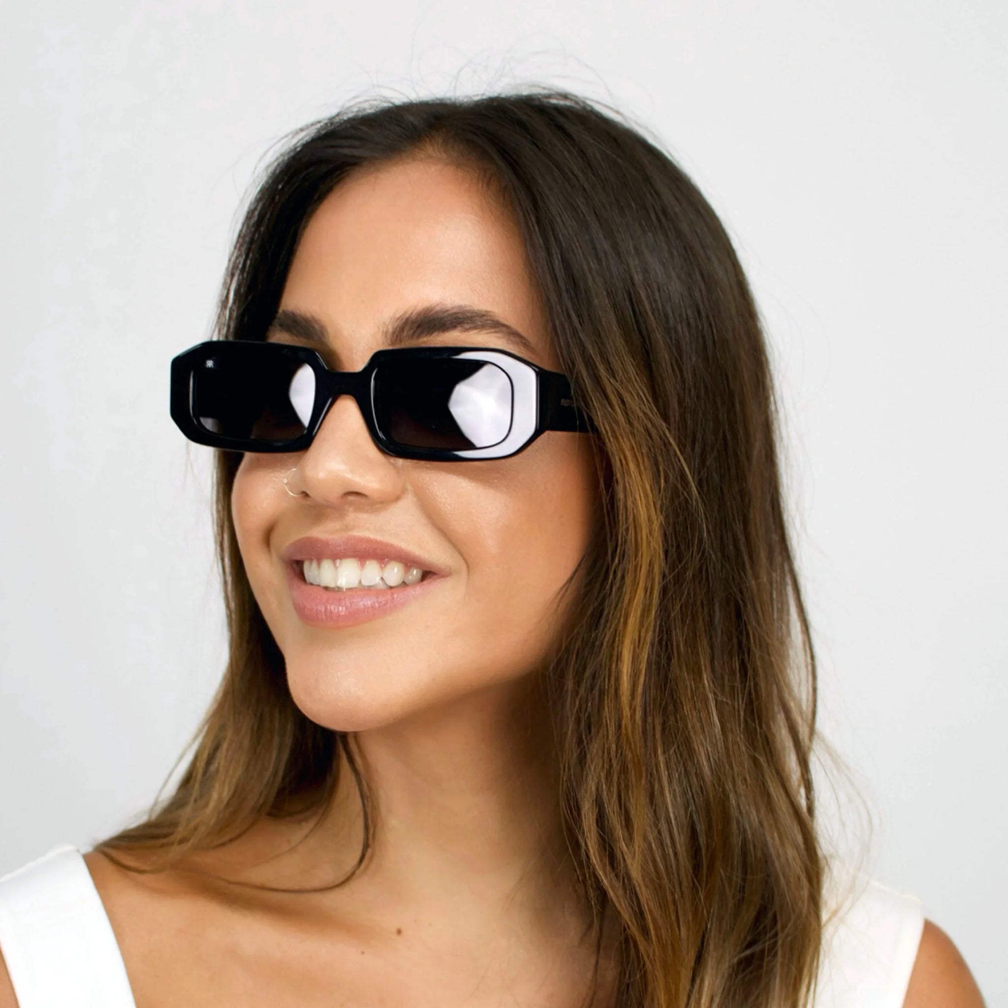 Men's Sunglasses Red Raven Black