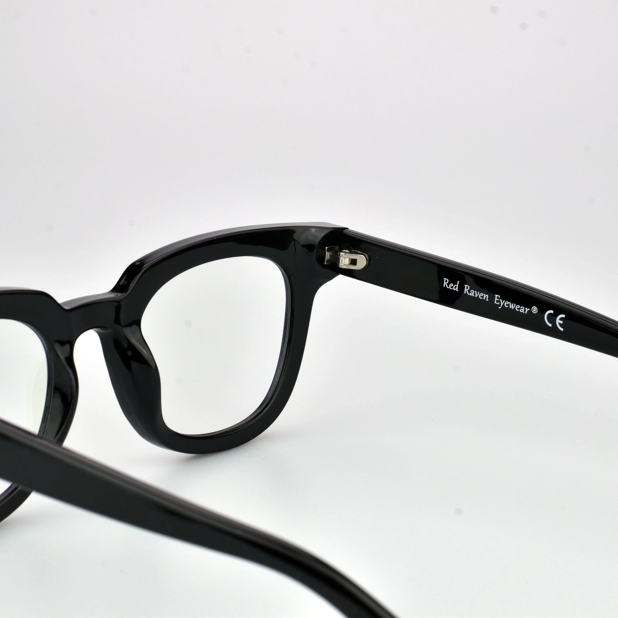 Men's Eyeglasses Red Raven