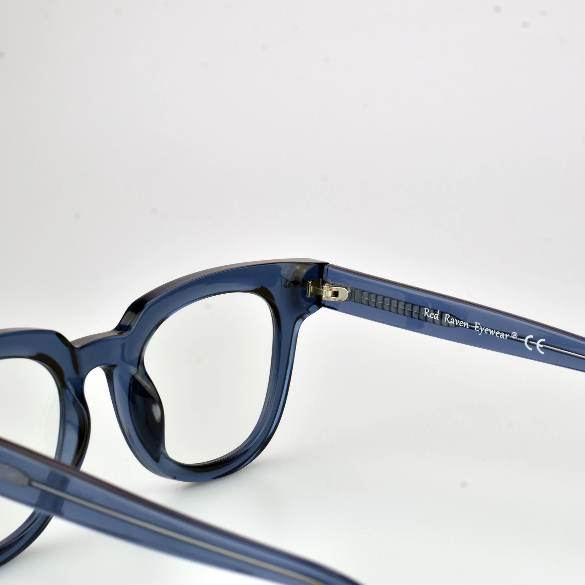 Men's Eyeglasses Red Raven