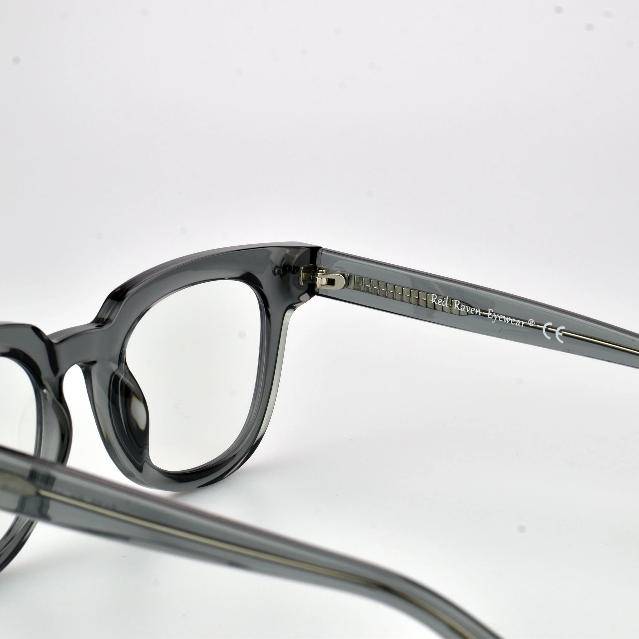 Men's Eyeglasses Red Raven