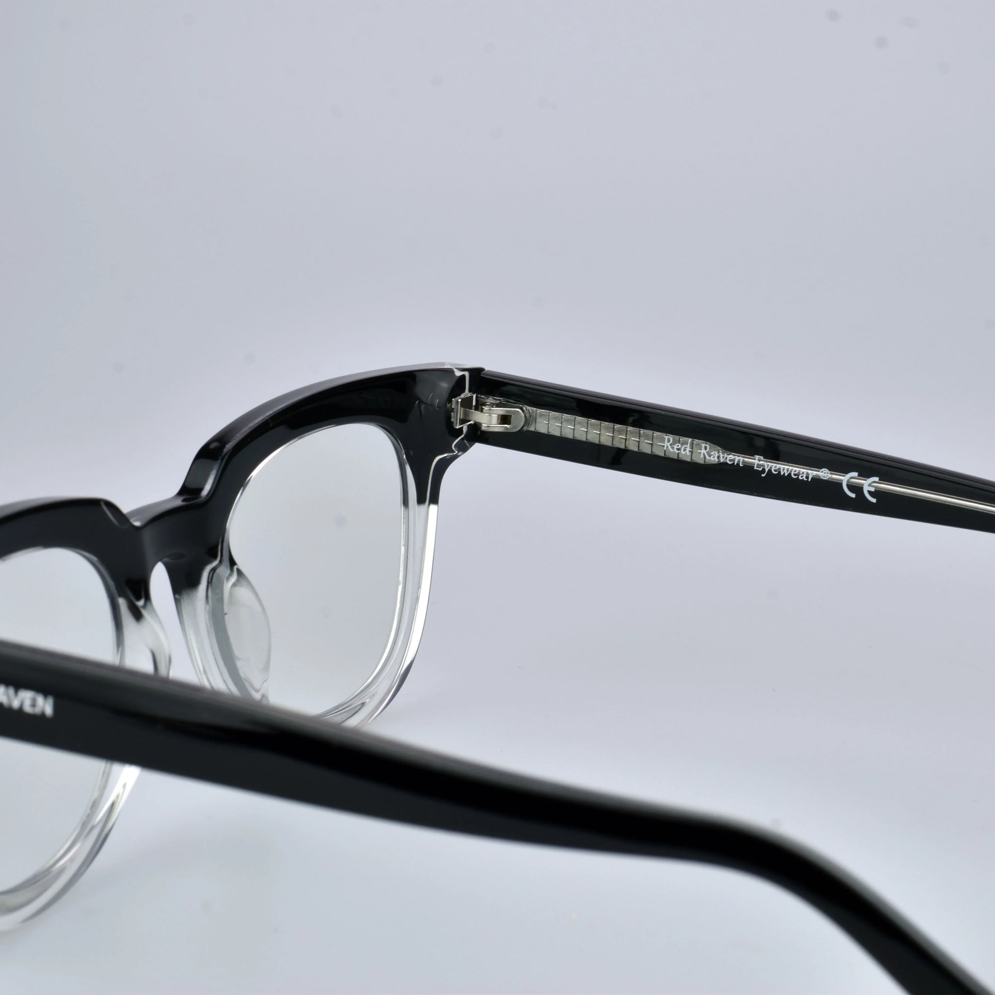 Men's Eyeglasses Red Raven