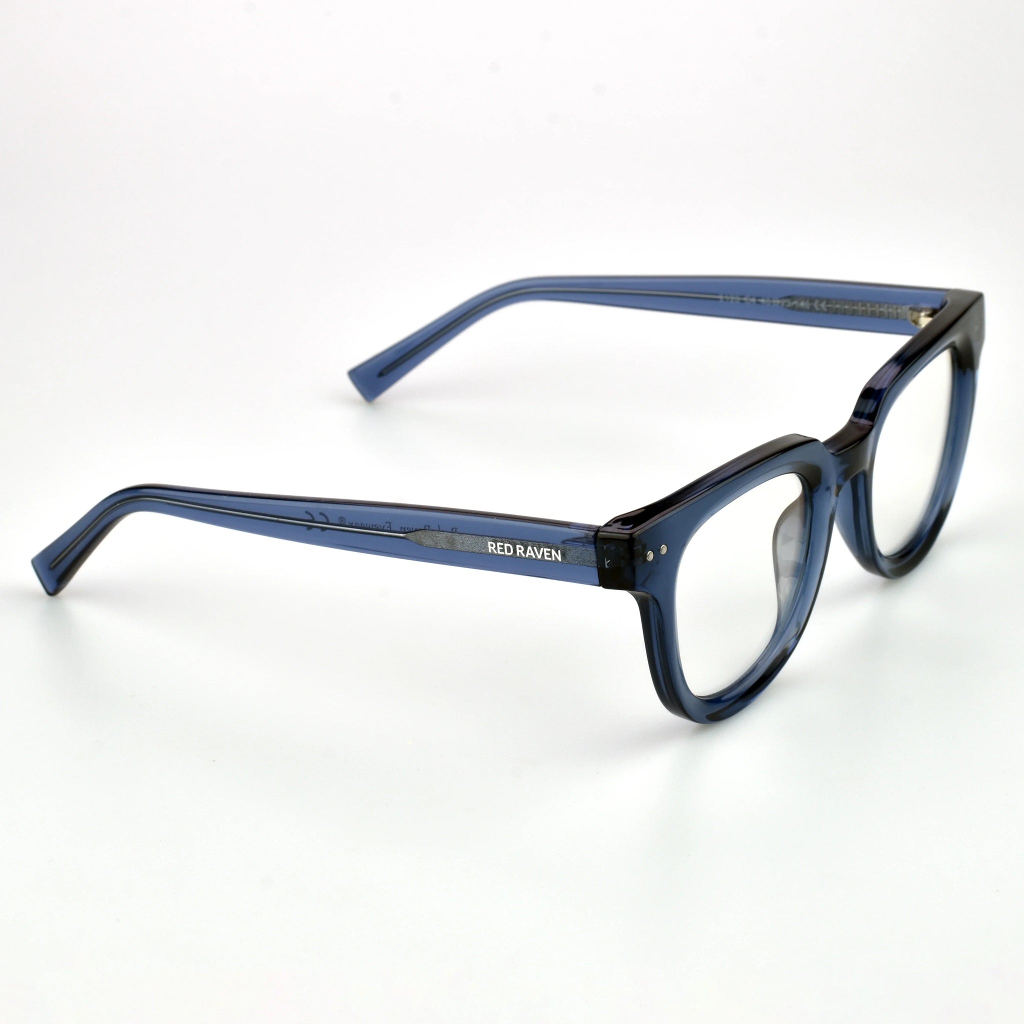 Men's Eyeglasses Red Raven