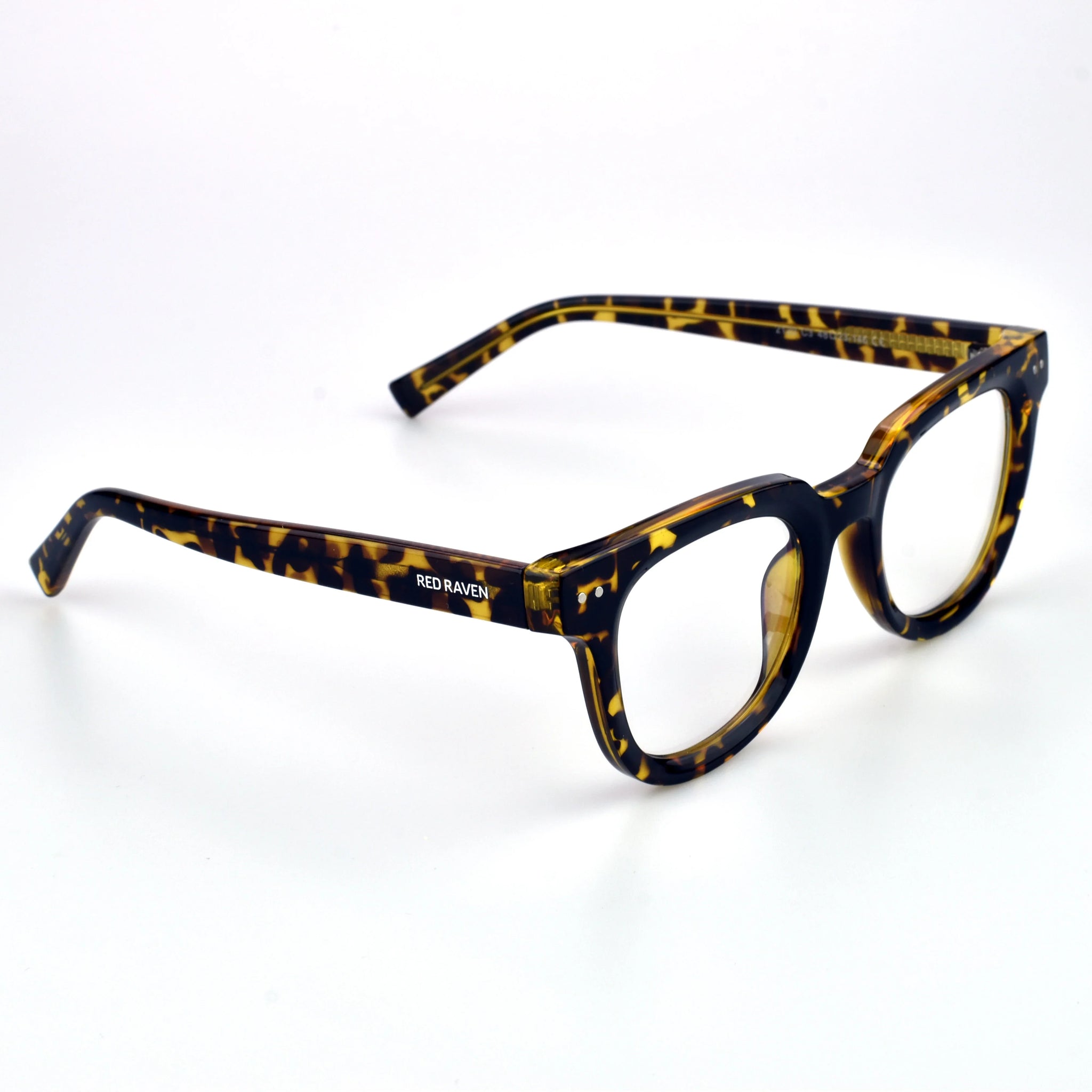 Men's Eyeglasses Red Raven