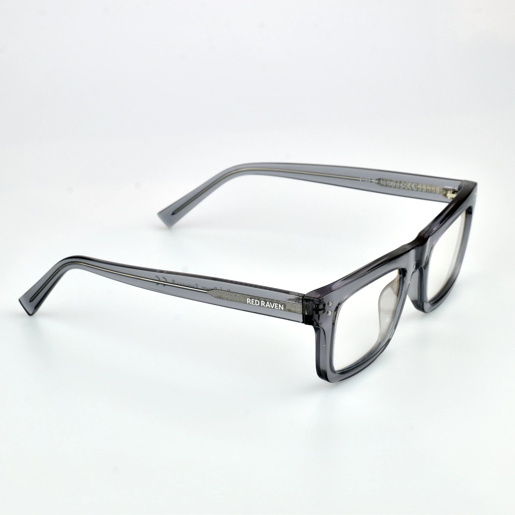 Men's Eyeglasses Red Raven