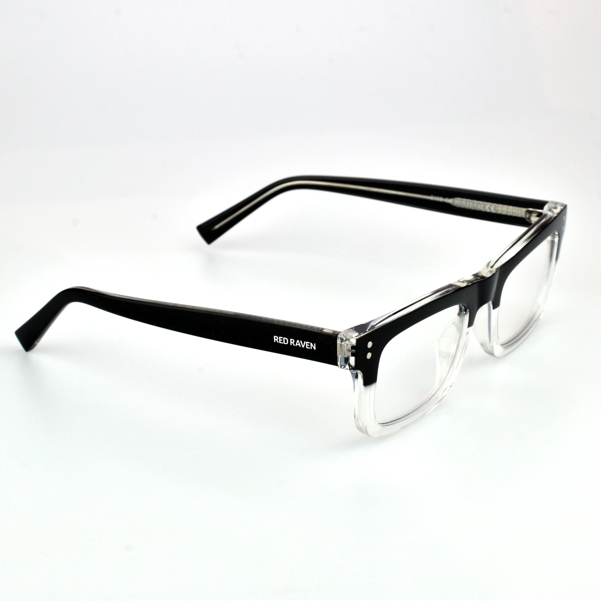 Men's Eyeglasses Red Raven