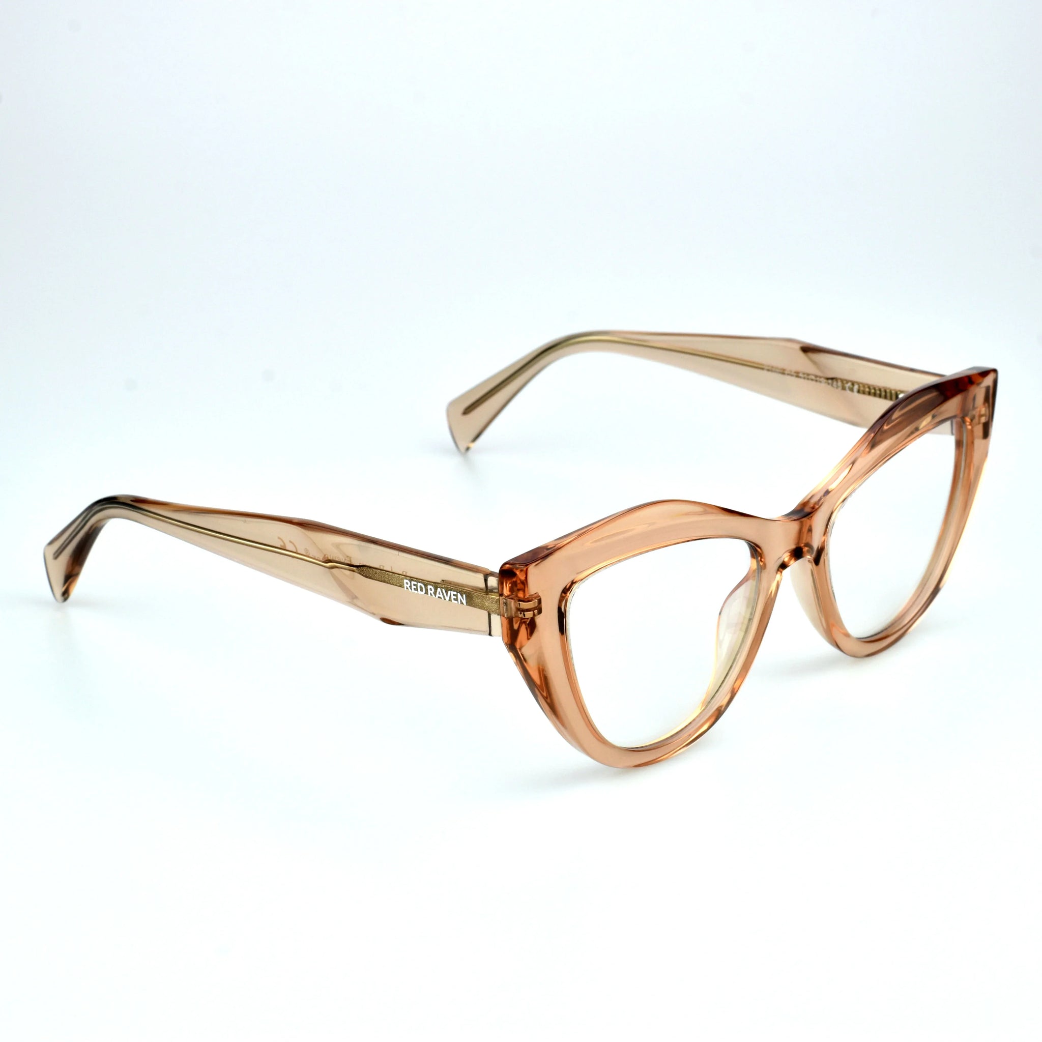 Men's Eyeglasses Red Raven