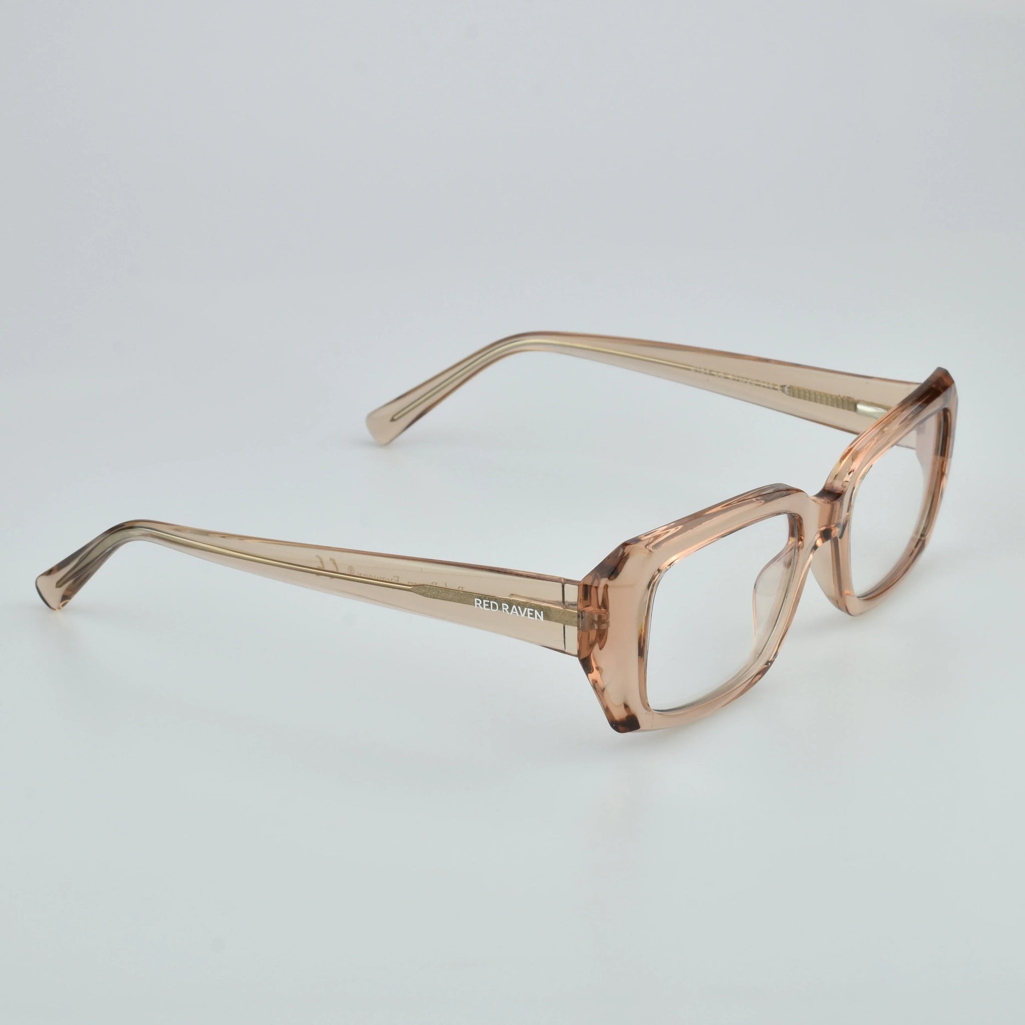 Men's Eyeglasses Red Raven