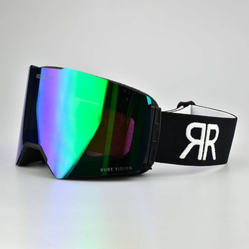 MASCHERA DA NEVE #B NERO SMERALDO