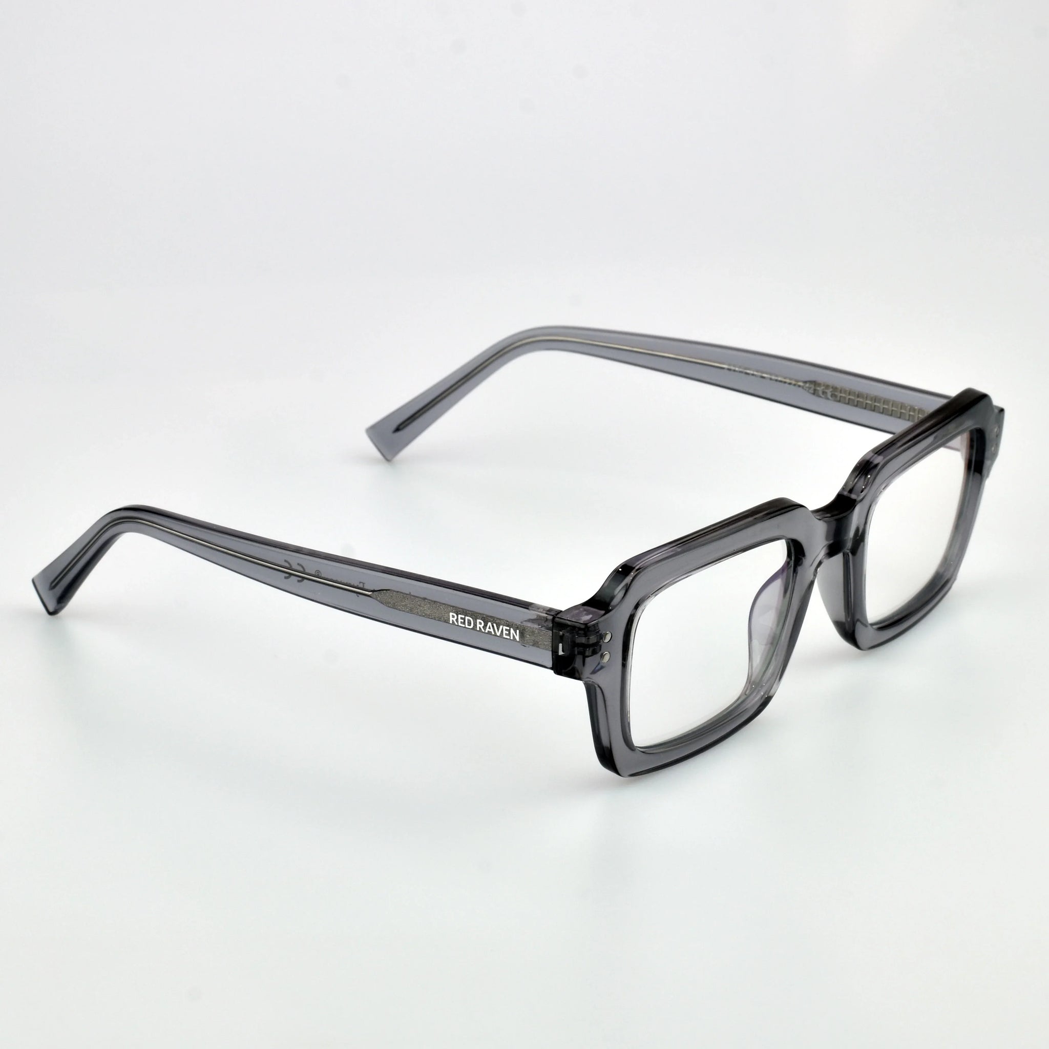 Men's Eyeglasses Red Raven