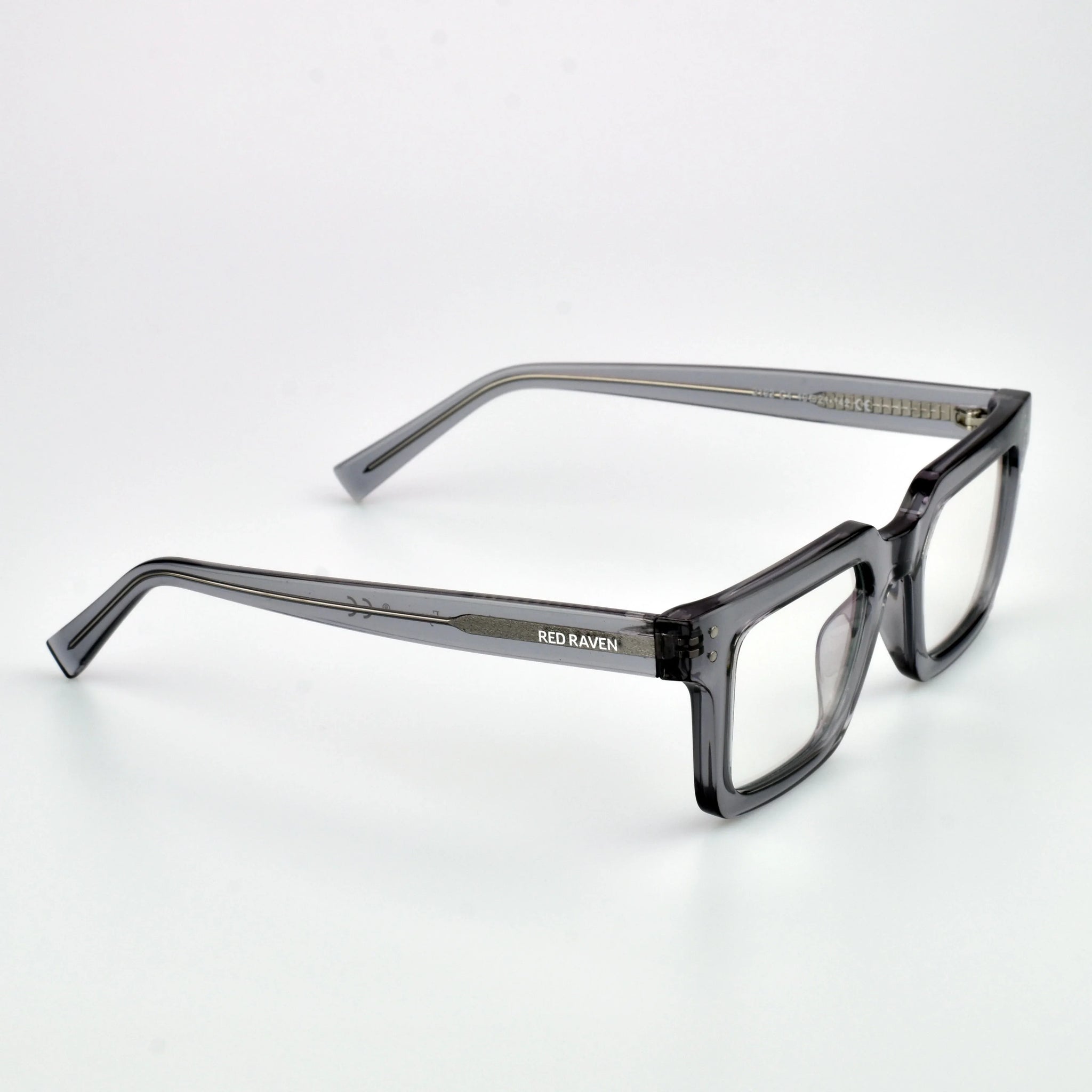 Men's Eyeglasses Red Raven