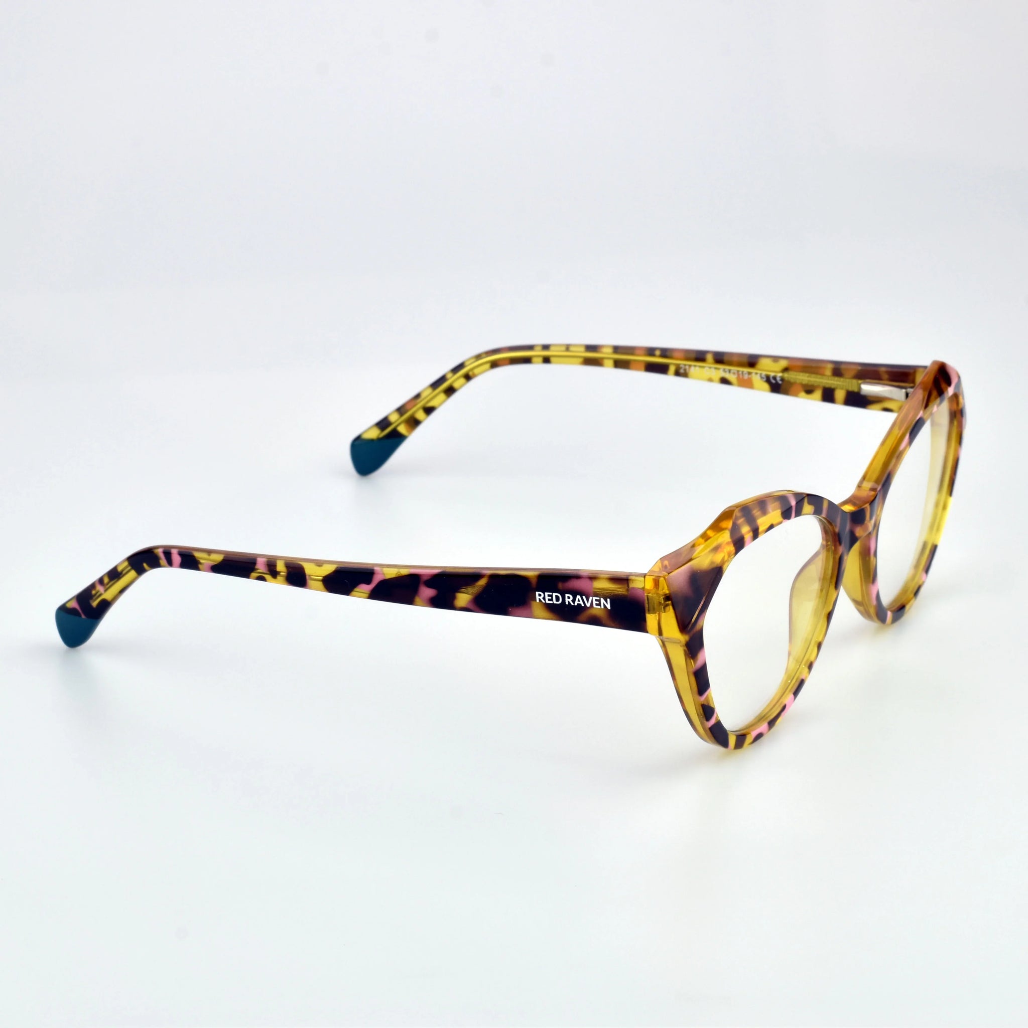 Men's Eyeglasses Red Raven