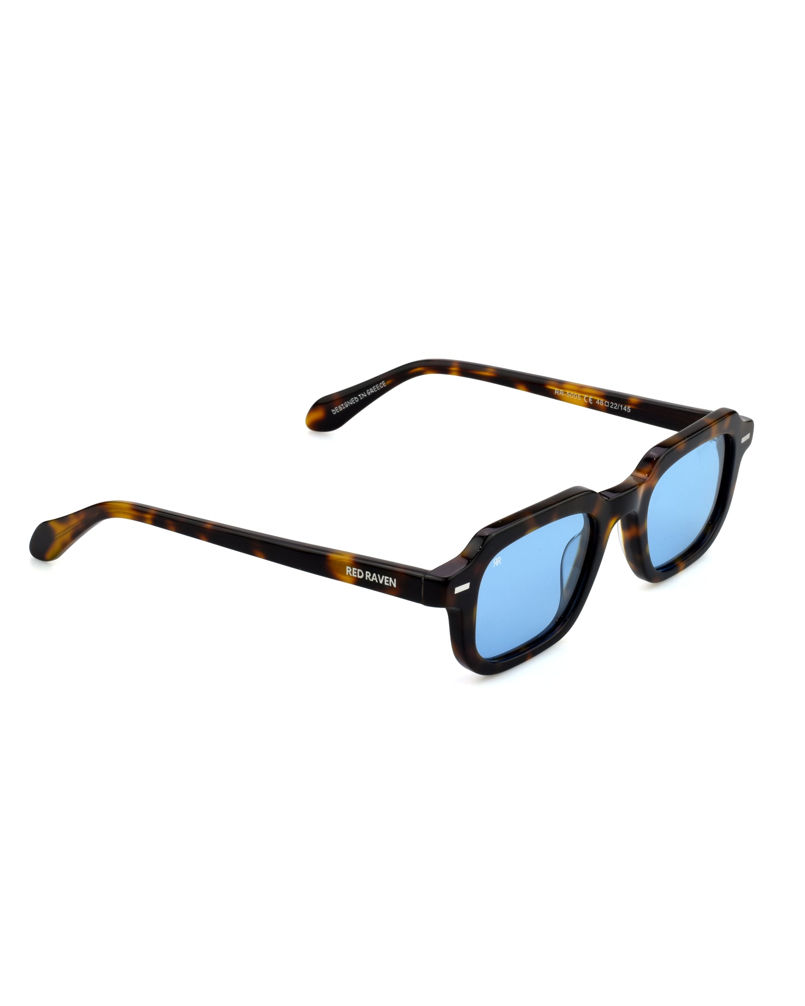 Men's Sunglasses Red Raven Brown