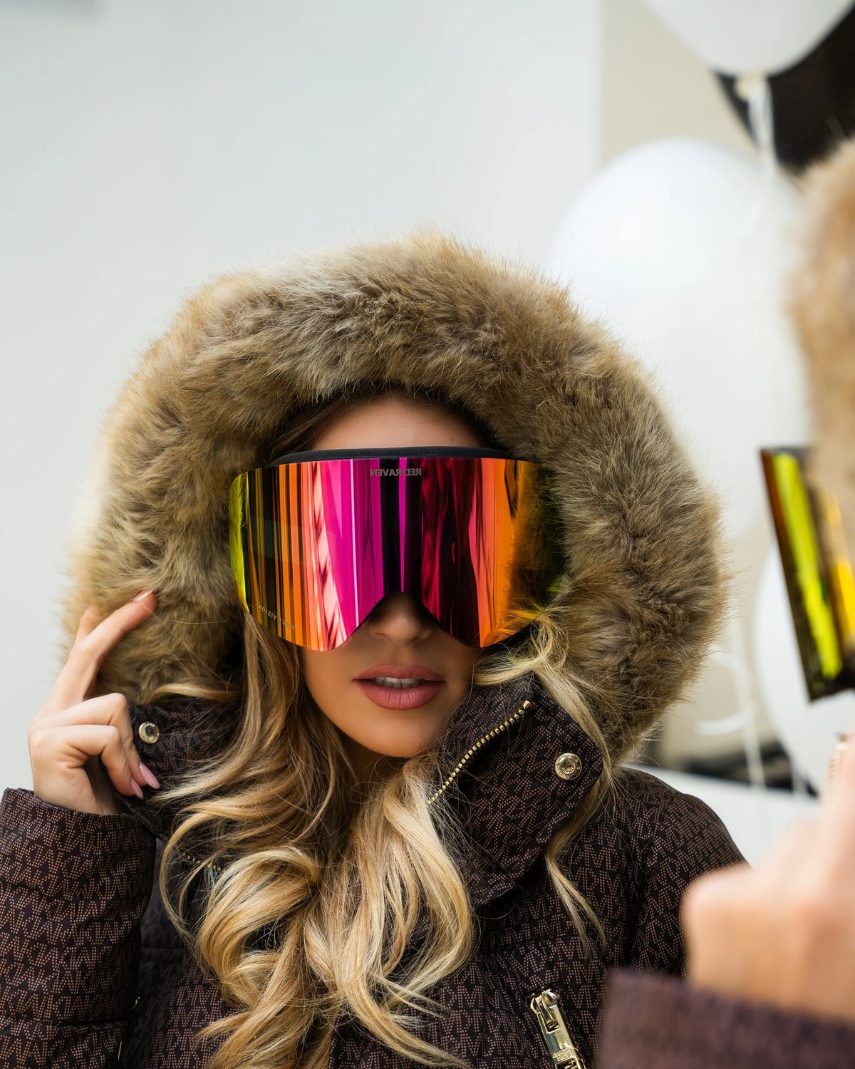 SNOW MASK #Α VIOLETTA