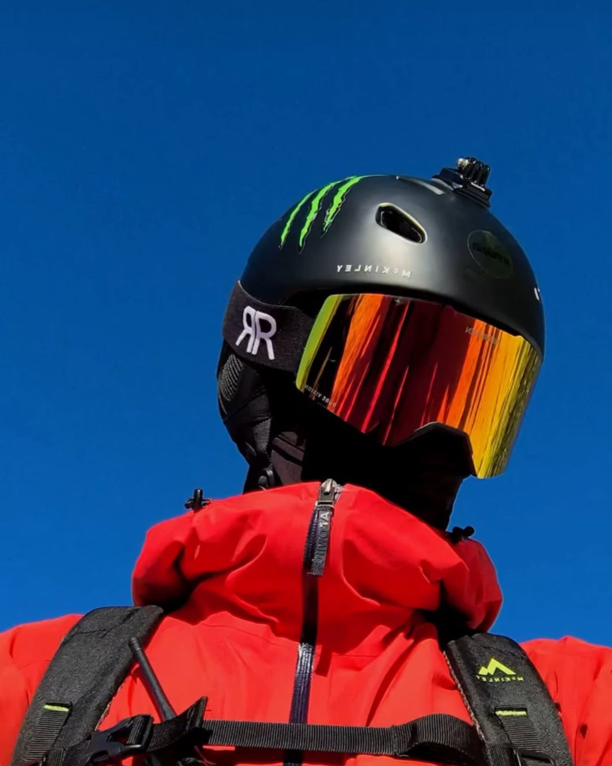 SNOW MASK #B BLACK INFERNO