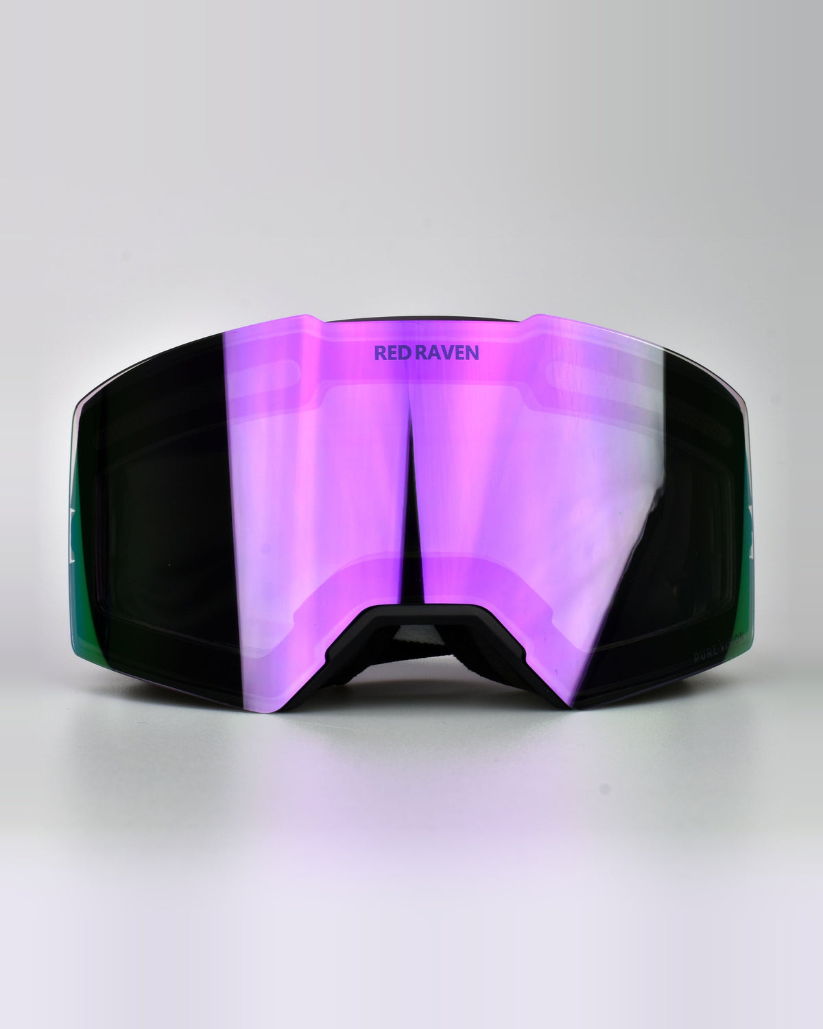 SNOW MASK #B BLACK PURPLE - PHOTOCHROMIC