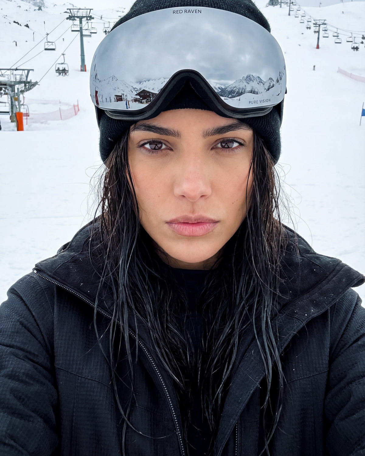 SNOW MASK #C SILVER 