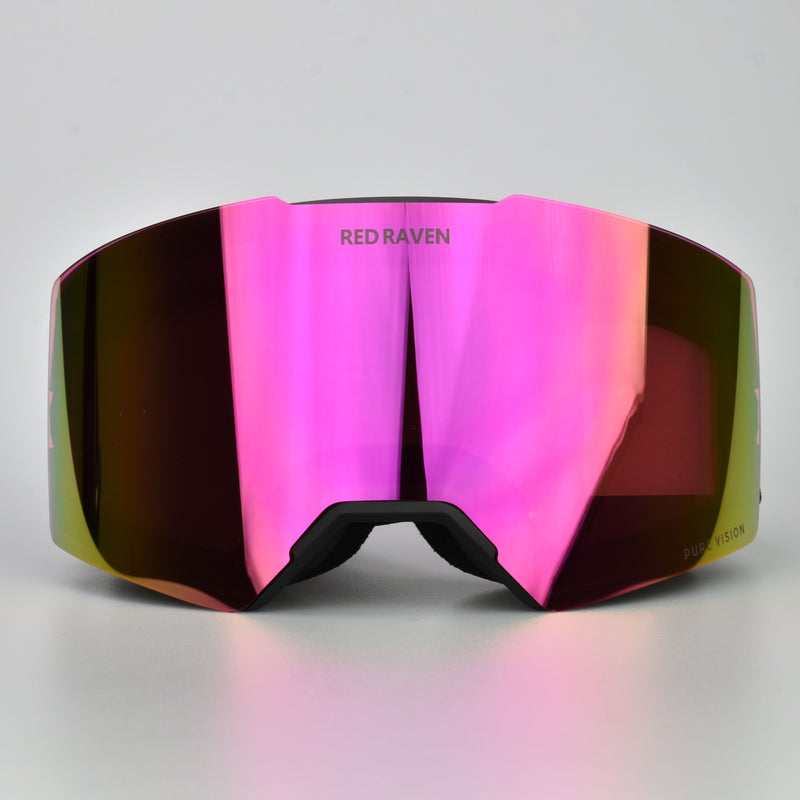 SNOW MASK #B BLACK PINK 