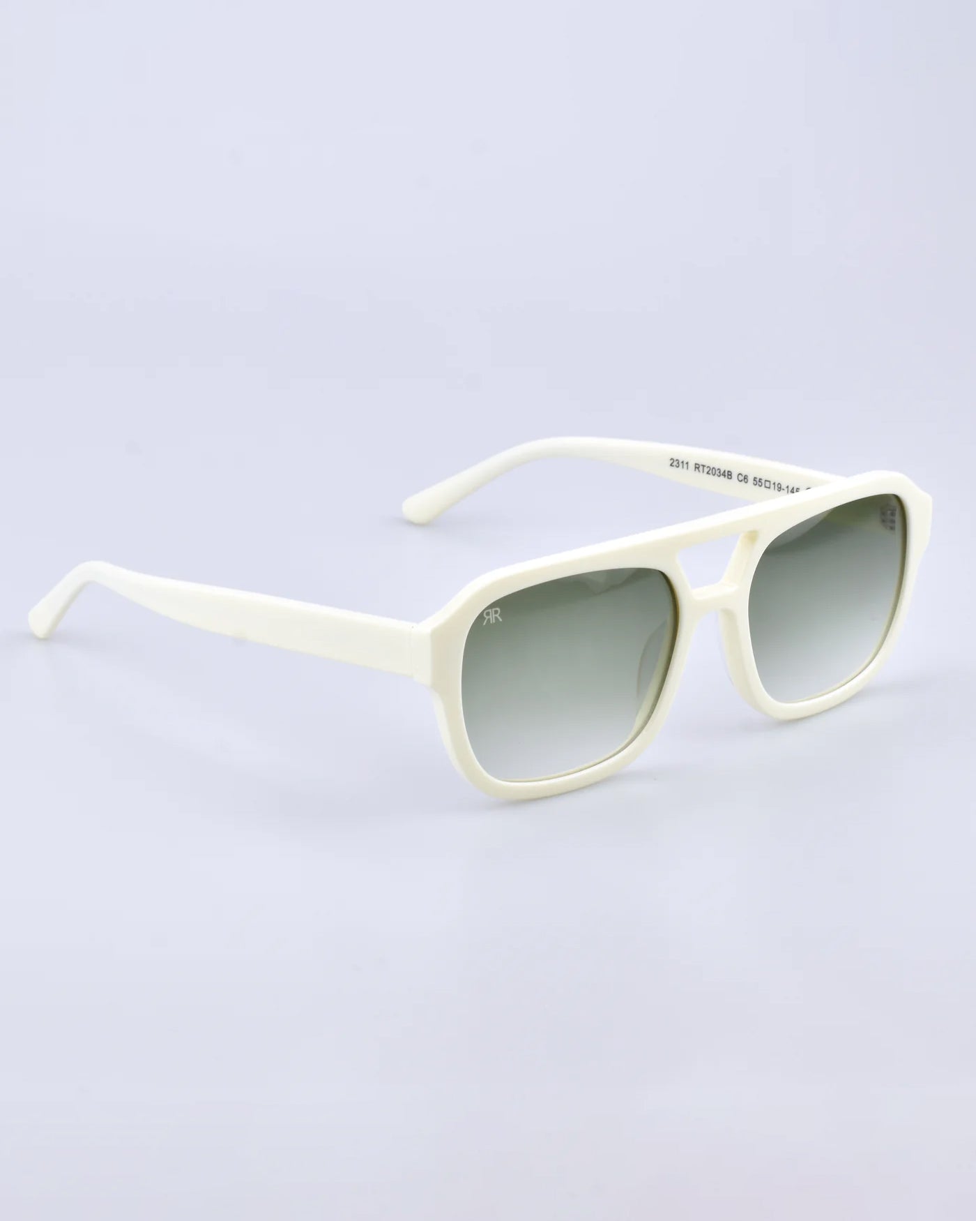 Men's Sunglasses Red Raven White