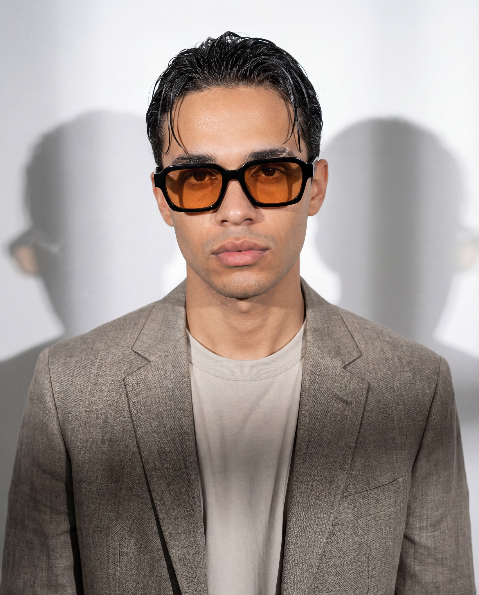 Men's Sunglasses Red Raven Black