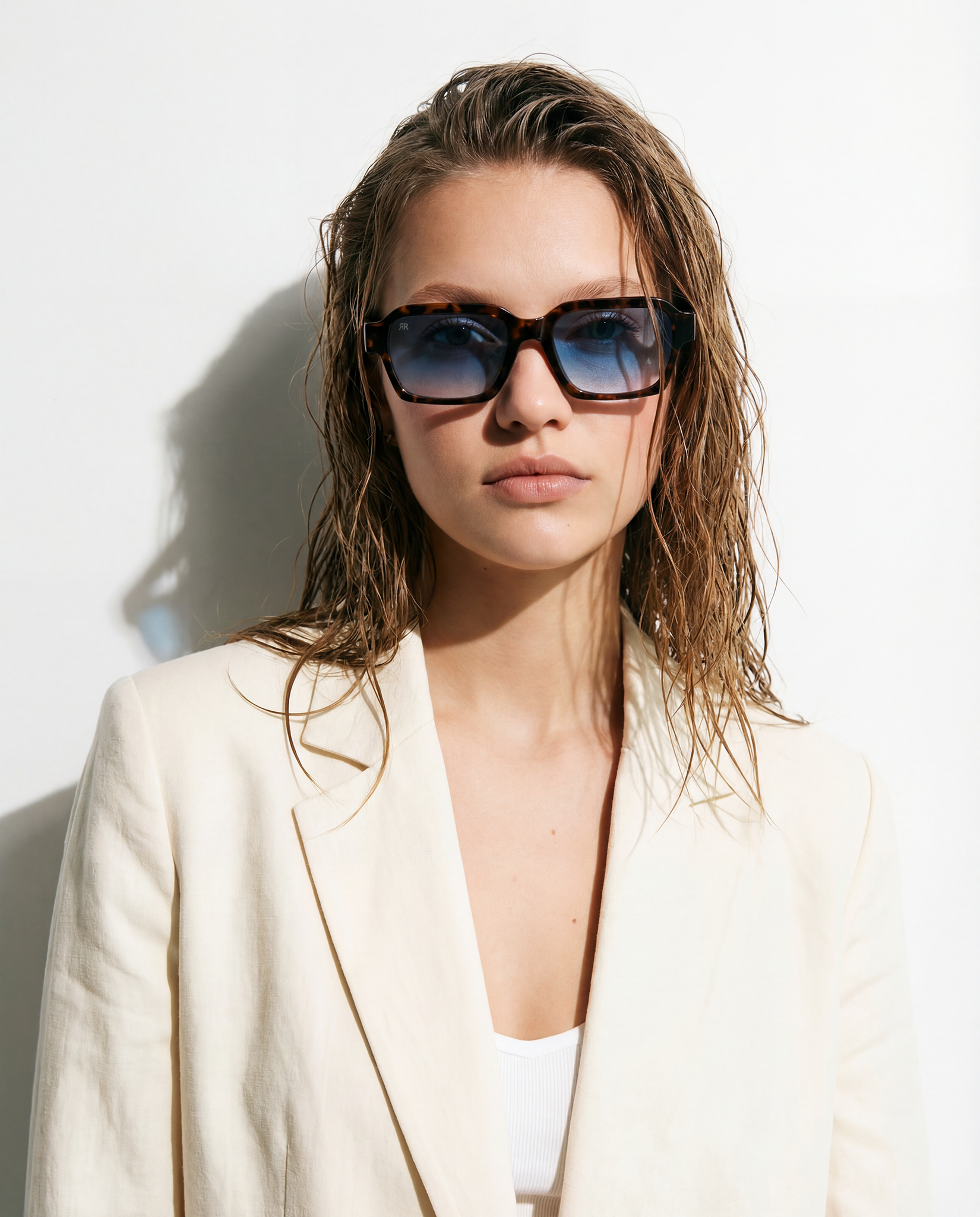 Men's Sunglasses Red Raven Brown