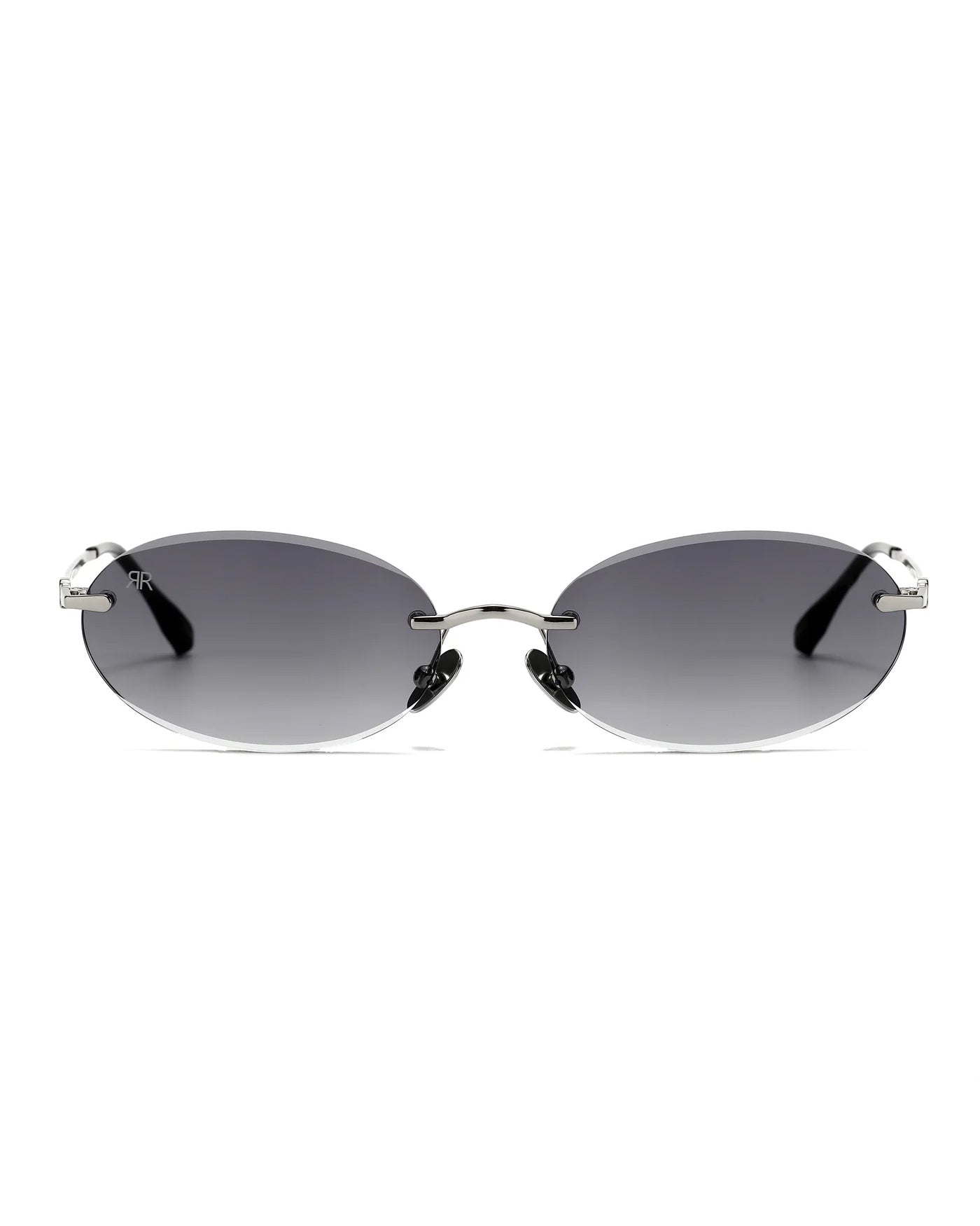 Men's Sunglasses Red Raven Silver