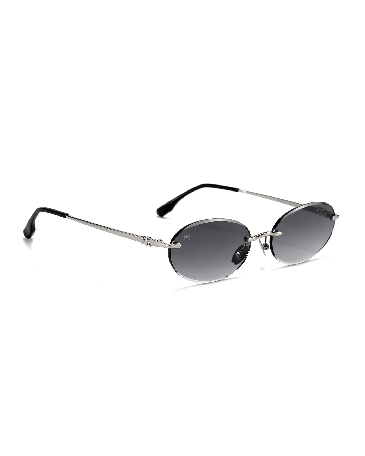 Men's Sunglasses Red Raven Silver