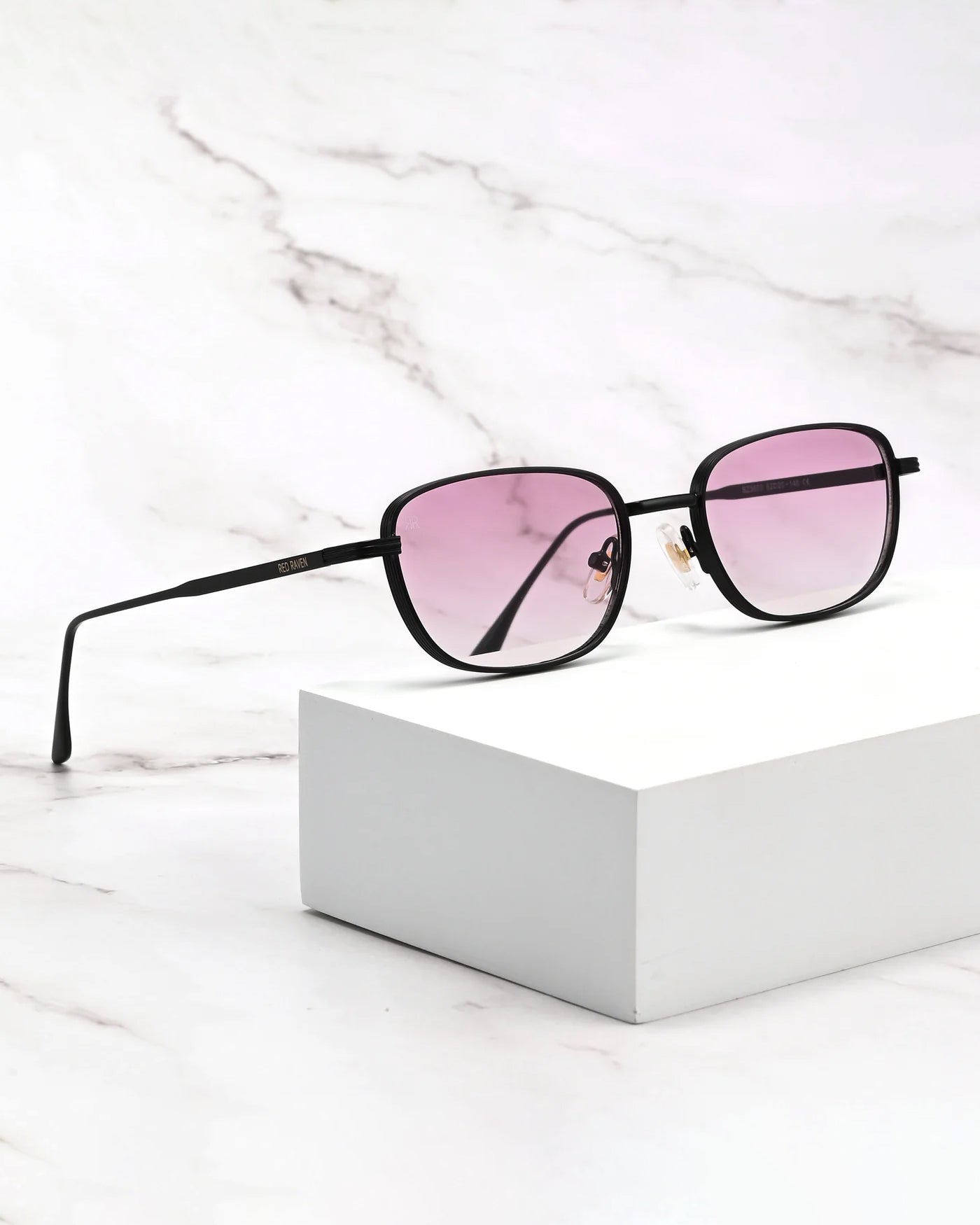 Men's Sunglasses Red Raven Black