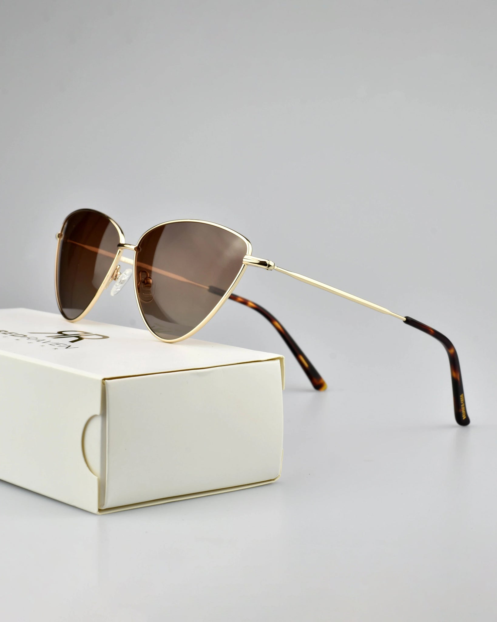 Men's Sunglasses Red Raven Gold