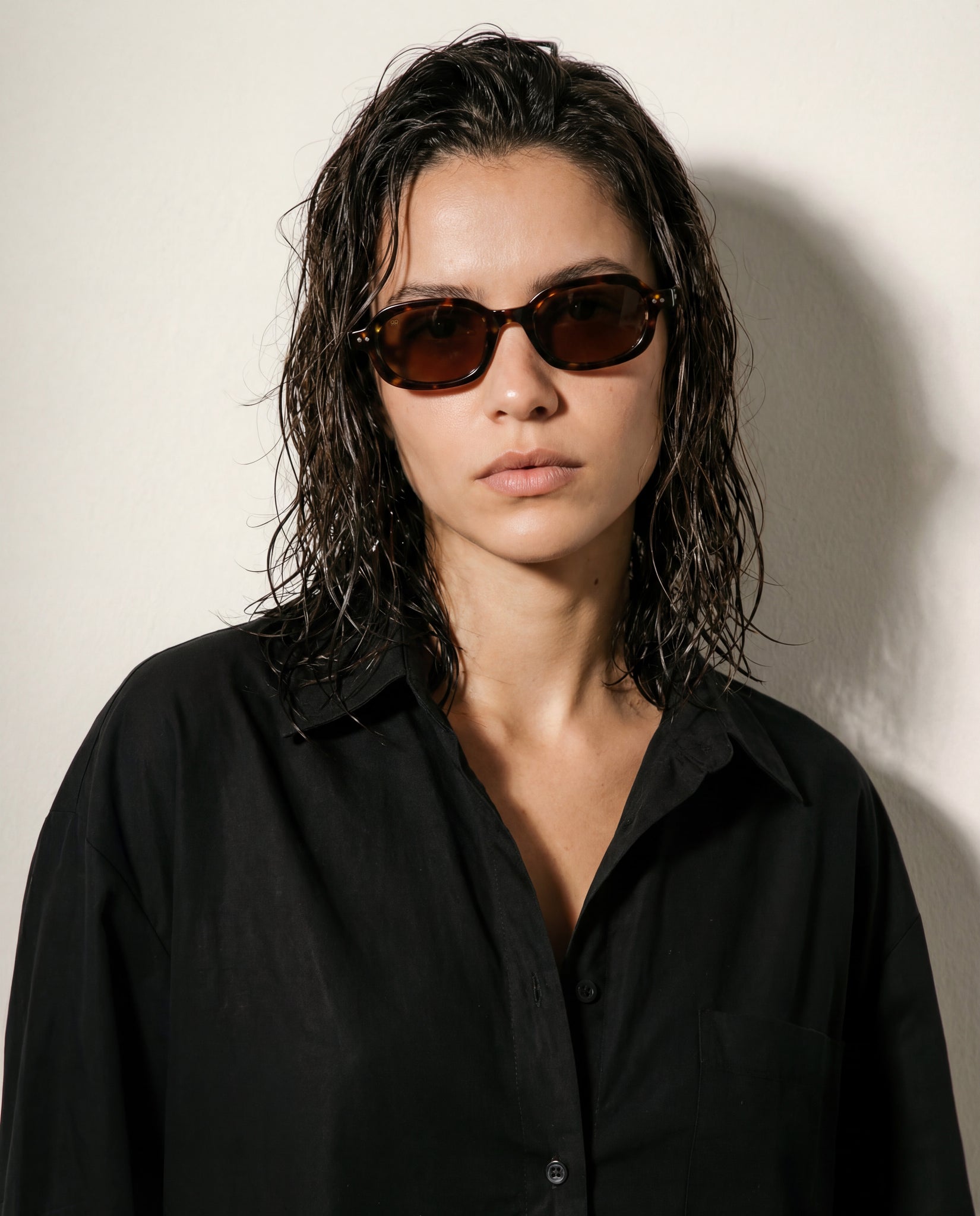 Men's Sunglasses Red Raven Brown