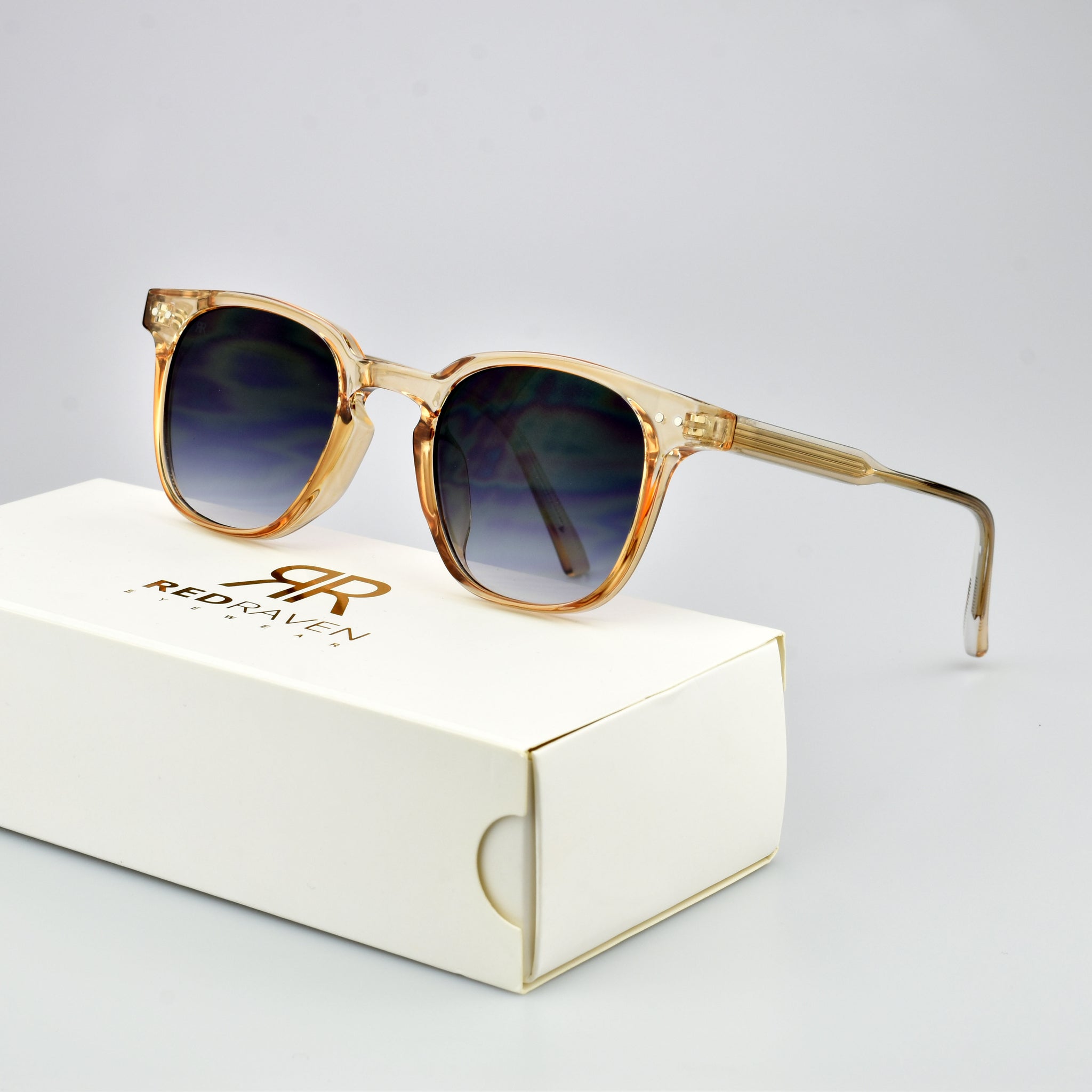 Men's Sunglasses Red Raven Yellow