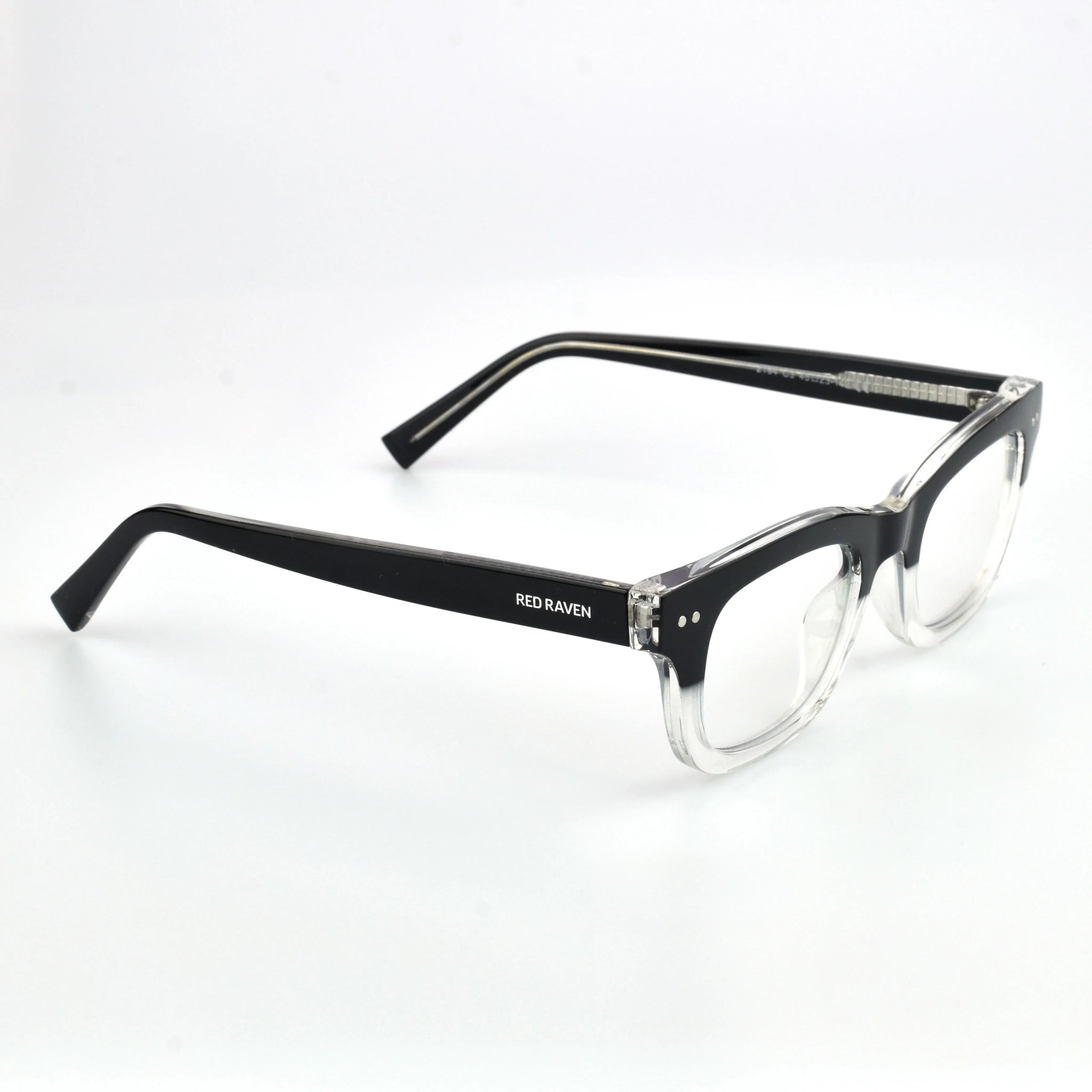 Men's Eyeglasses Red Raven
