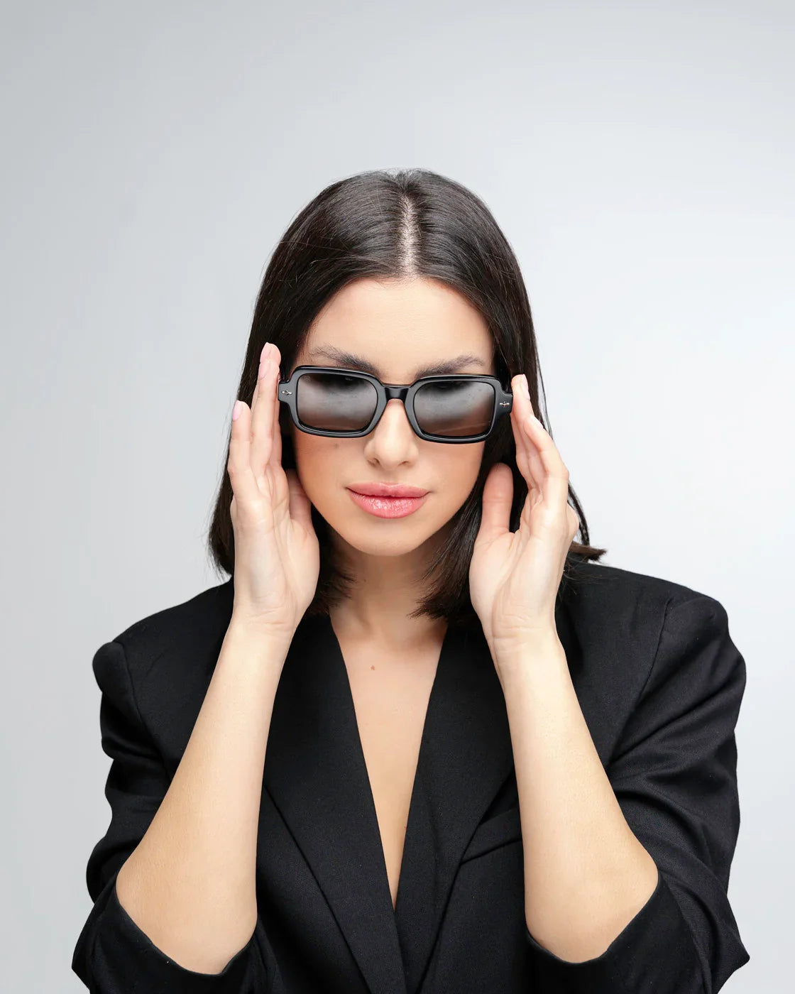 Men's Sunglasses Red Raven Black