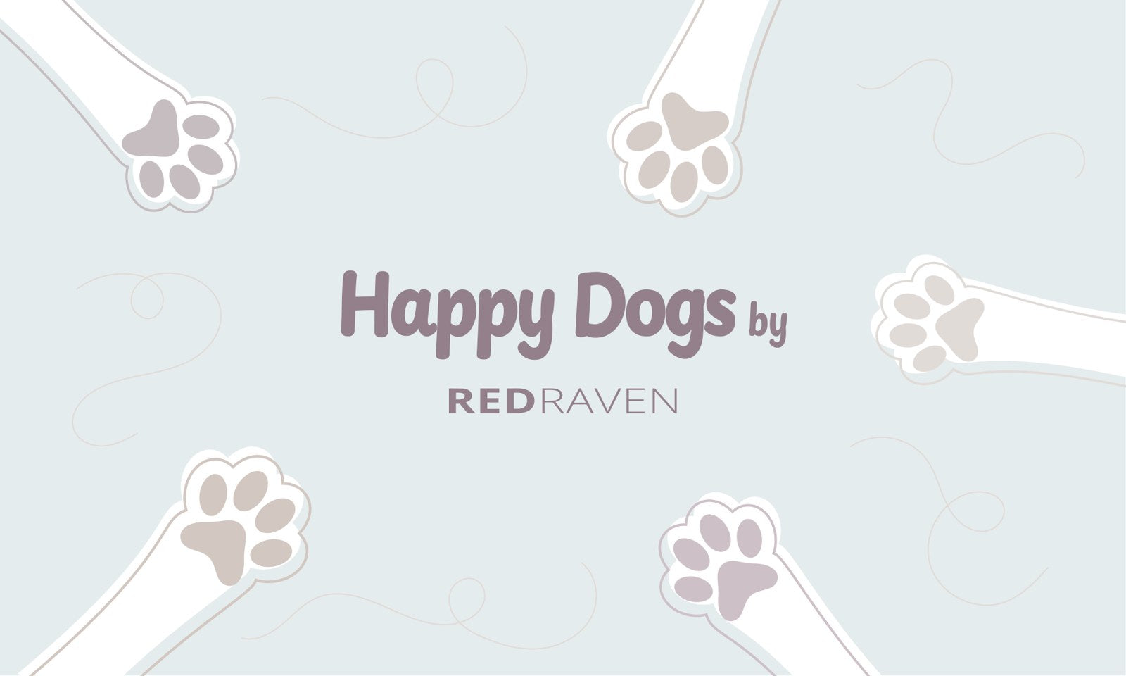 Happy Dogs by Red Raven